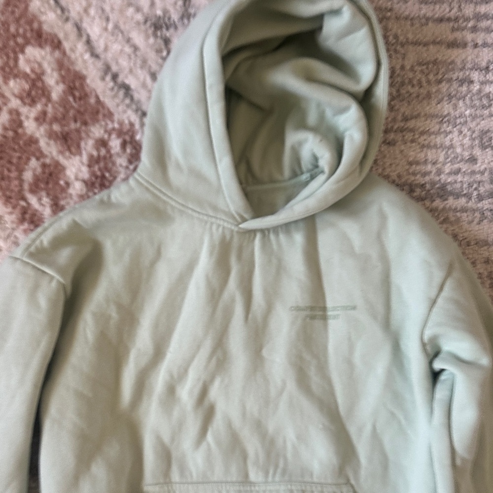 C O M F R T 💚 Pastel Collection Mint Green Oversized Heavyweight weighted Hoodie - Picture 3 of 8